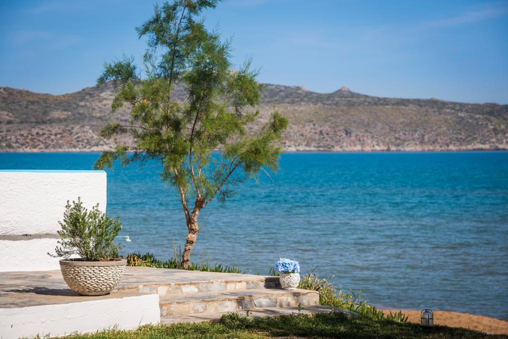 Hermes Beach Front Lägenhet Stalós Exteriör bild